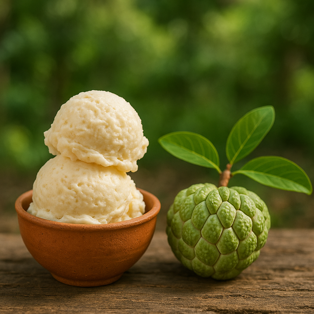 Shahi Sitaphal inspired ice-cream (illustrative image)